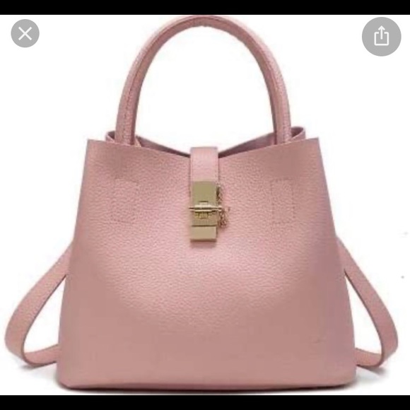 Krosiny Handbags - FREE HANDBAG NWOT KROSINY SOFT PINK HAND BAG